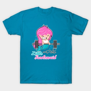 Fitness girl, Fitness, gym girl, barbell girl T-Shirt